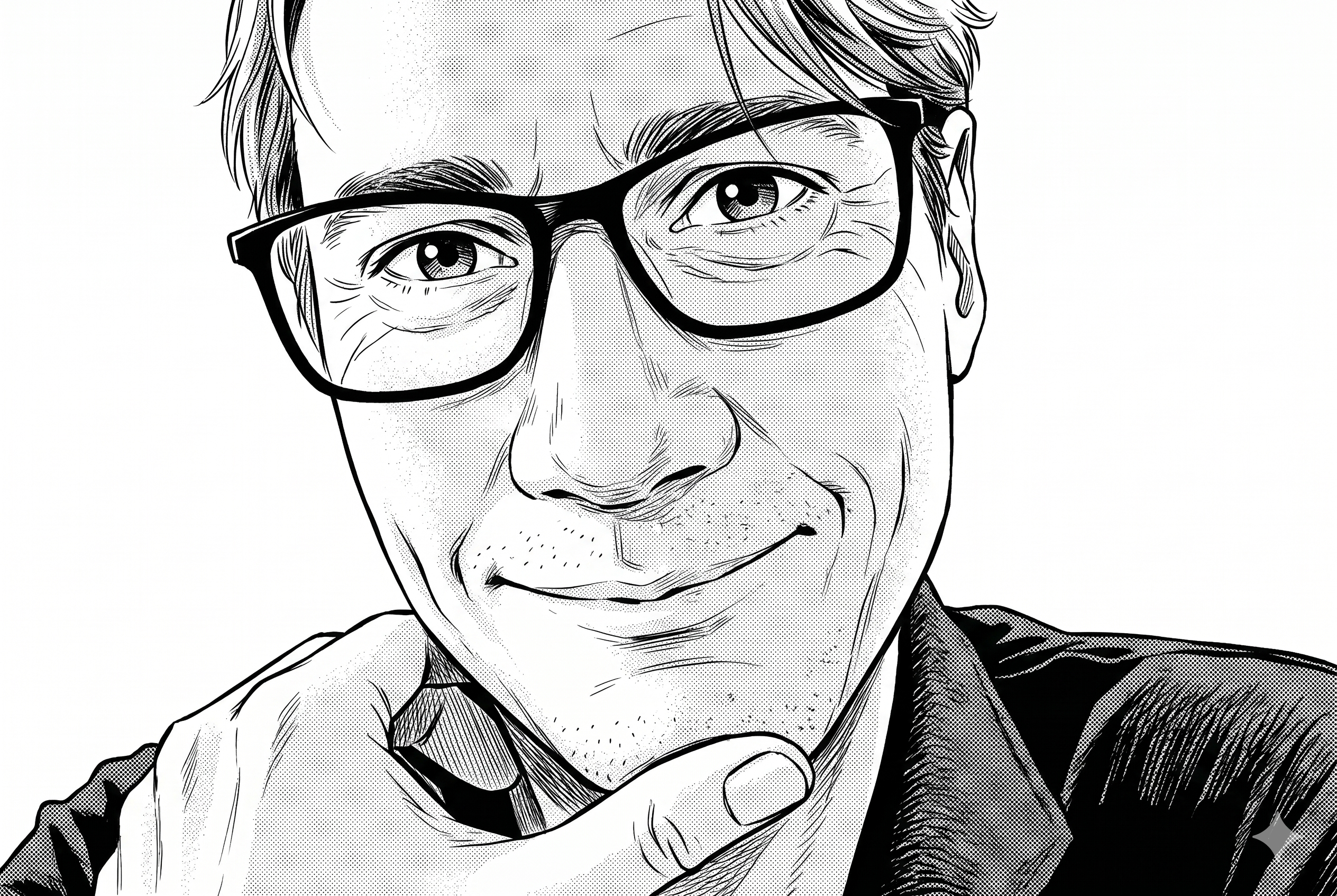 Dennis van Lith manga portrait